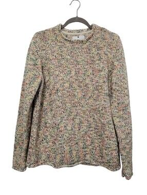 RVLT Revolution Men's Multicolor Roll‎ Neck Sweater Size XL Wool Blend Fall Knit
